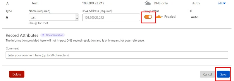 Bảo mật Website WordPress hiệu quả bằng các phương pháp tốt nhất 93 Bật Proxy cho Cloudflare