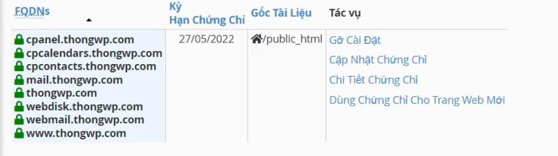 10 Cách tăng tốc Website WordPress 2023 mới nhất 12 Chứng chỉ SSL đã được đăng ký