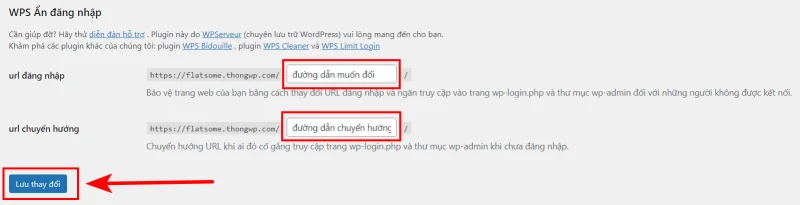 Bảo mật Website WordPress hiệu quả bằng các phương pháp tốt nhất 79 Thay đổi đường link đăng nhập