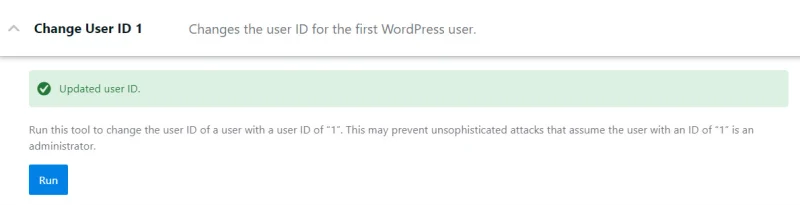 Bảo mật Website WordPress hiệu quả bằng các phương pháp tốt nhất 84 Thay đổi ID User mặc định 1