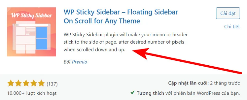 Cách tạo Widget cố định & cuộn linh hoạt đẹp mắt (Sticky Widget) 10 WP Sticky Sidebar